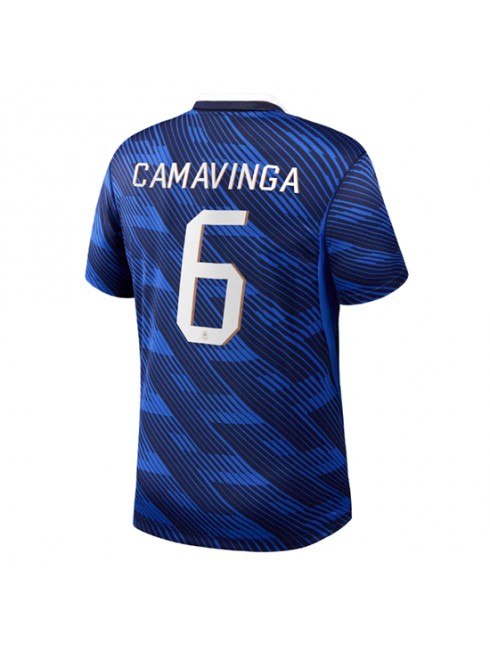 Frankreich Eduardo Camavinga #6 Heimtrikot WM 2026 Kurzarm Frankreich Eduardo Camavinga #6 Heimtrikot WM 2026 Kurzarm